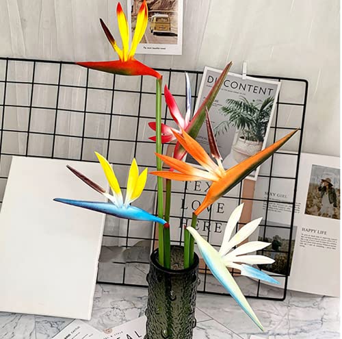 Rikyo Artificial Flowers 6Pcs Bird of Paradise 23 Perma