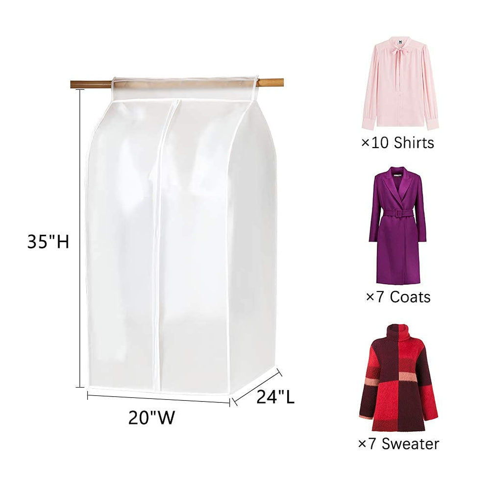 XIAKE Garment Bags M/oth-proof Dust Cover Coat Hanging 