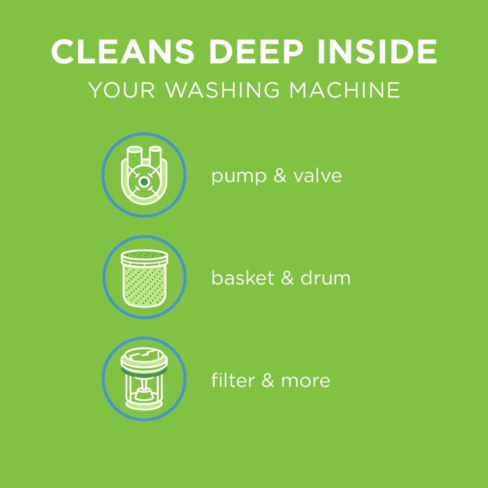 Affresh Washing Machine Cleaner, Cleans Front Load and 