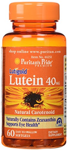 Puritan&#39;s Lutigold Lutein 40mg Zeaxanthin 1600 