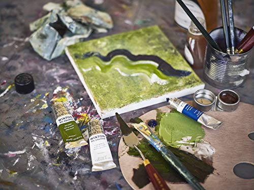Winsor &amp; Newton Winton Oil Color, 200ml (6.75-oz) Tube, Permanent Alizarin Crimson