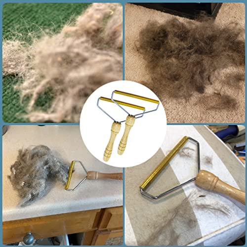 Lint Cleaner Pro,Lint Remover,Lint Roller for Pet Hair Remover Couch Clothes Up Root Dog Fur Portable Easy Cat Carpet Rugs Scraper Get Every Without Snagging, Navy