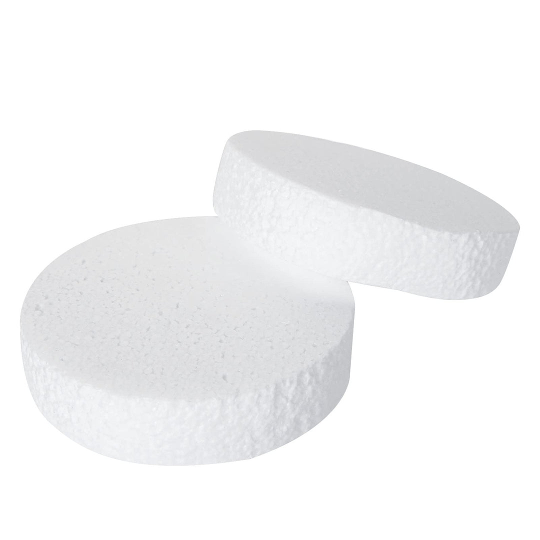 16PCS Foam Circles and Craft Foam for DIY Craft, 4 x 4 x 1 Inch Flower Foam, Floral Foam Disc Styrofoam Blocks