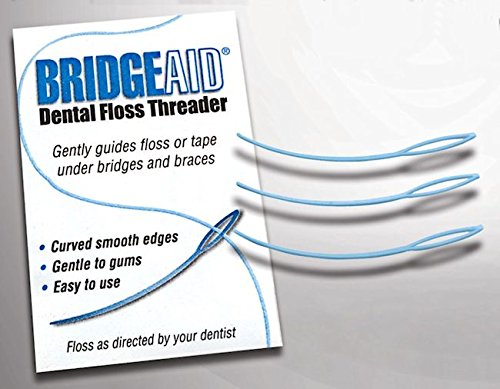 FLOSSAID BridgeAid Threaders 10 Packs of 10 (100 Thread
