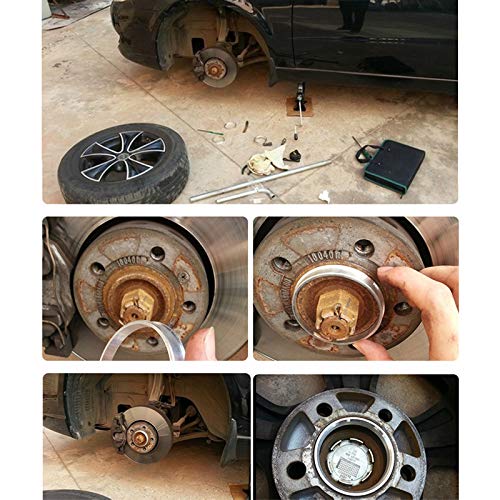 Alloy Aluminum Wheel Hub Centric Rings 66.1 to 60.1 - Set of 4 Hubcentric Rings - Performance Spigot Hubrings for 60.1mm Vehicle Hub with 66.1mm Center Bore Rims Compatible with Toyota L-exus