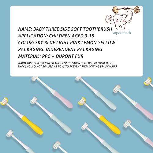Zymon Toothbrush for Toddler Oral Care-Triple-Angle Too