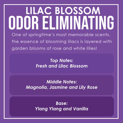 Lilac Blossom Odor Eliminating Highly Fragranced Candle