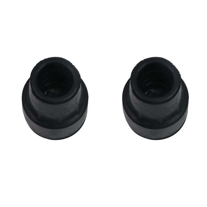 T Tulead Rubber Cane Tips Black Walking Cane End Cap Ti