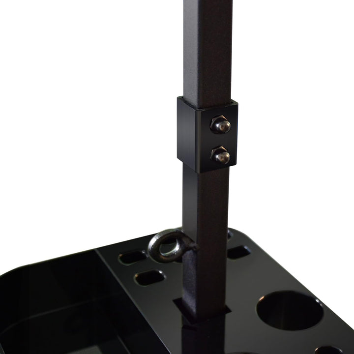 Pet Grooming arm with clamp for Large and Small Dogs - 35 inch Height Adjustable and Free Two No Sit Haunch Holder,Black