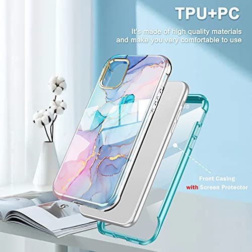 DT Compatible for iPhone 11 Pro Max Case Built with Scr