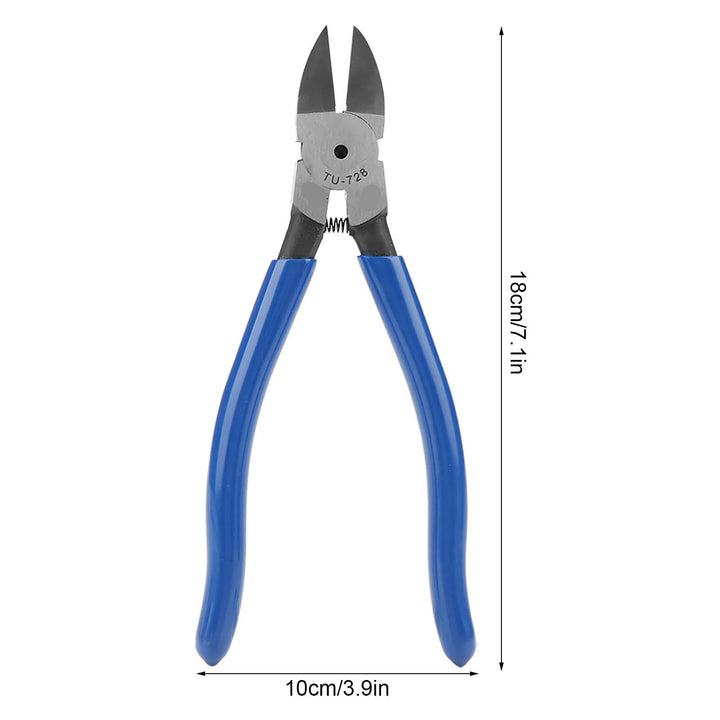 8inch Blue Diagonal Flush Wire Cutting Pliers Side Cutters Pliers Dikes Wire Cutters for Clean Cut and Cutting Needs (1)