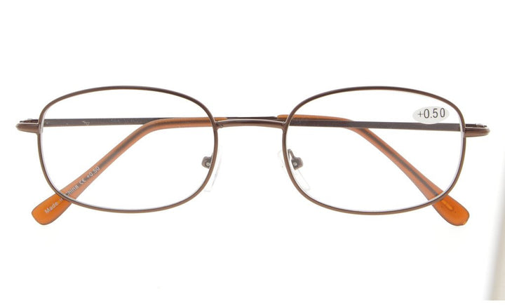 Eyekepper Metal Frame Spring Hinged Arms Reading Glasse