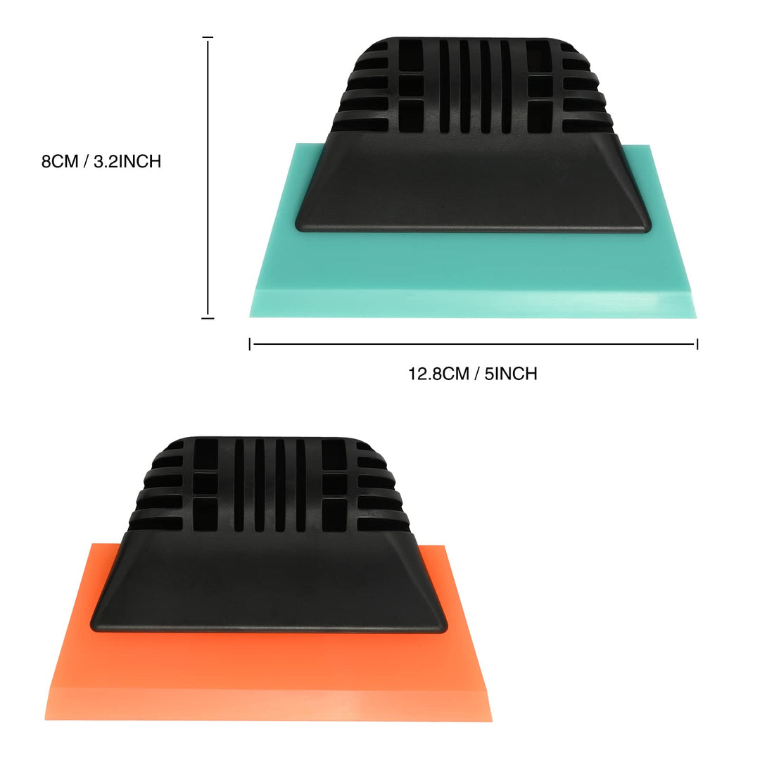 EHDIS Window Tint Tool 5-inch Rubber Window Squeegee 2P