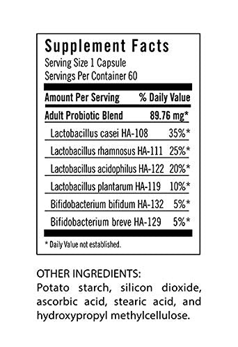 Flora Udo&#39;s Choice Adult Blend Probiotic 60 Cap