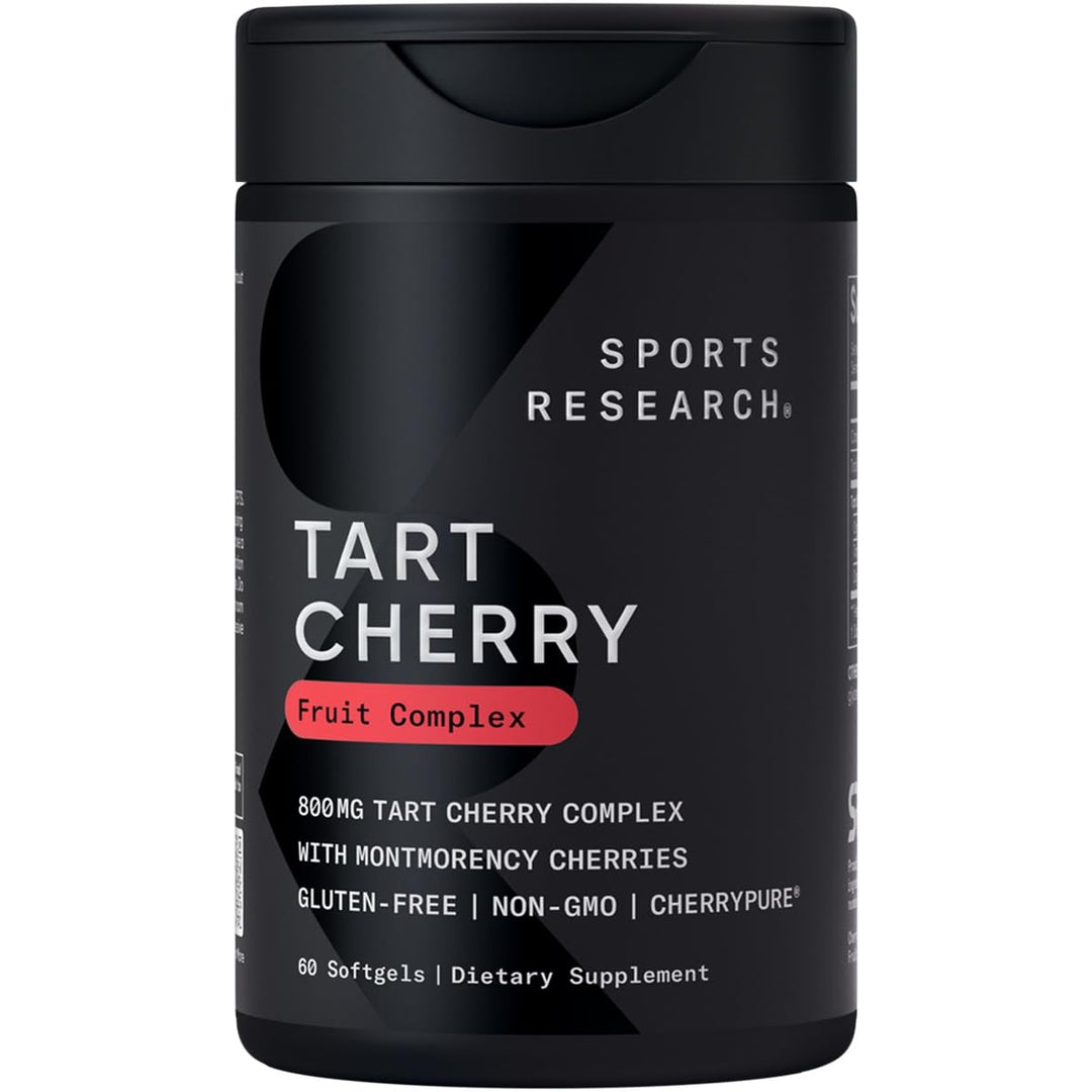 Tart Cherry Concentrate - Made from Montmorency Tart Cherries - Non-GMO &amp; Gluten Free (60 Liquid Softgels)