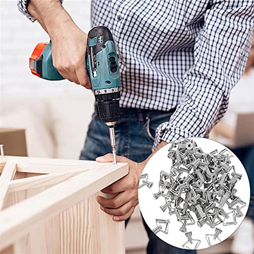 100Pcs Expansion Bolts Anchors Plugs Drywall Anchor Kit Self-Drilling Hollow Wall Anchors Plasterboard Plugs for Gypsum Board Wall Installation Fastener Hardware Without Screws