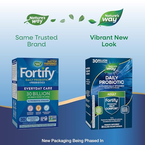 Nature's Way Fortify Daily Probiotic + Prebiotic fo
