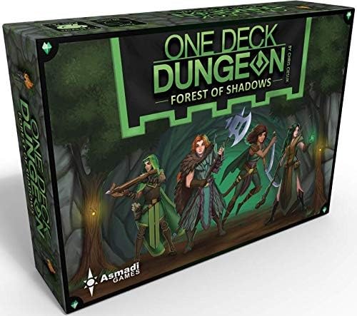 One Deck Dungeon: Forest of Shadows Board Games , Green