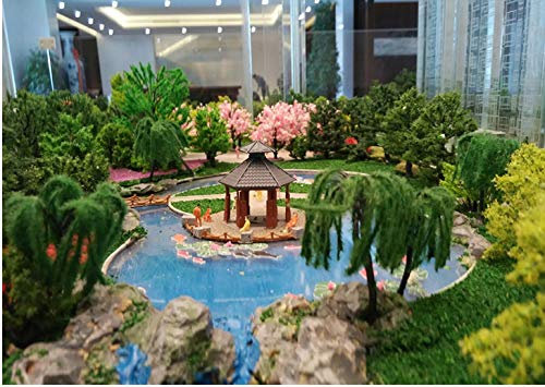 BAENRCY 32pcs 0.79-6.30inch Mixed Model Trees Accessori