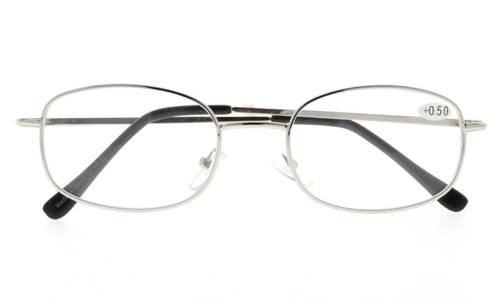 Eyekepper Metal Frame Spring Hinged Arms Reading Glasse