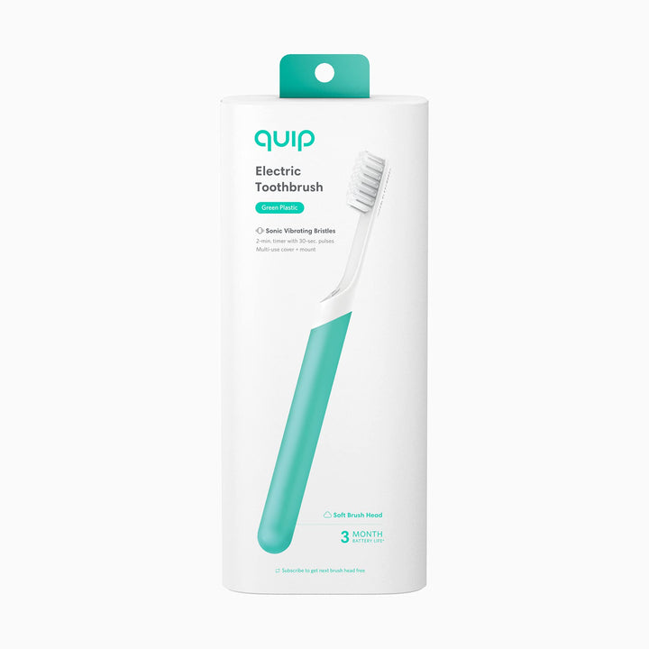 quip Plastic Electric Toothbrush - Green