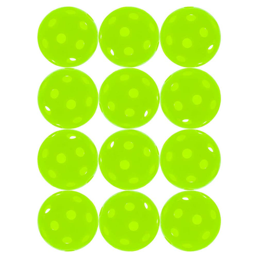 Sports Pickleballs, Vision Enhanced Green, 1 Dozen