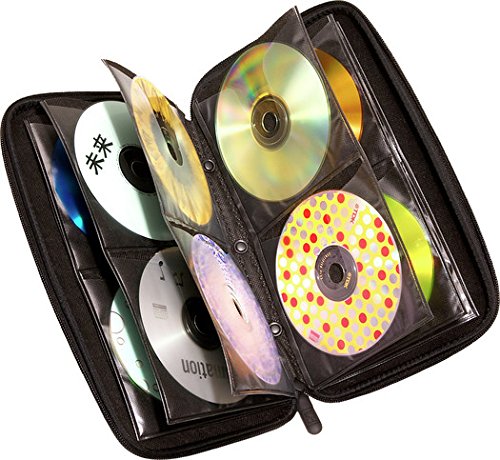CDE-72 72 Capacity Heavy Duty CD Wallet (Blue)