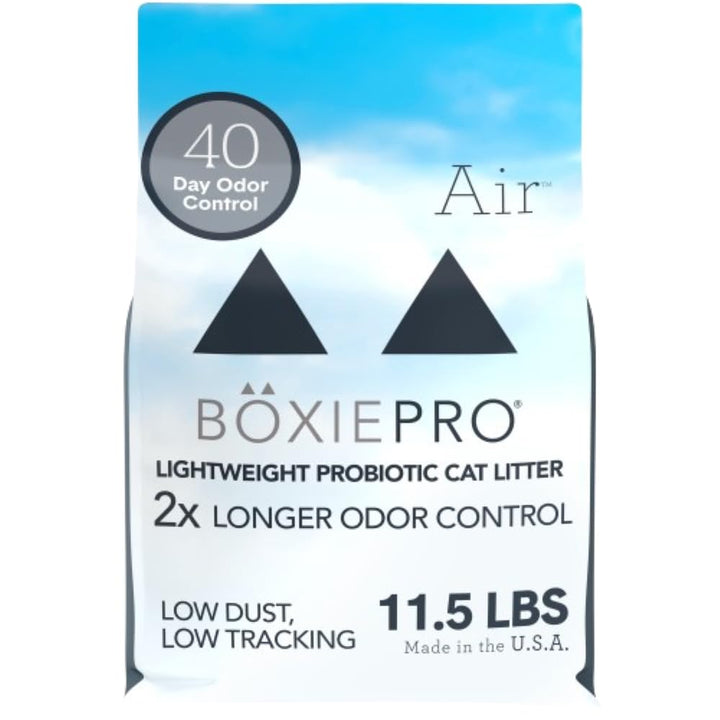 Boxie® Probiotic Cat Litter, Lightweight 40-Day Odor Control, Clumping, 11.5lb