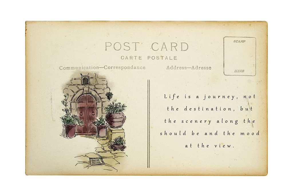 4 Styles Garden Doors Clear Stamps for Card Making Deco