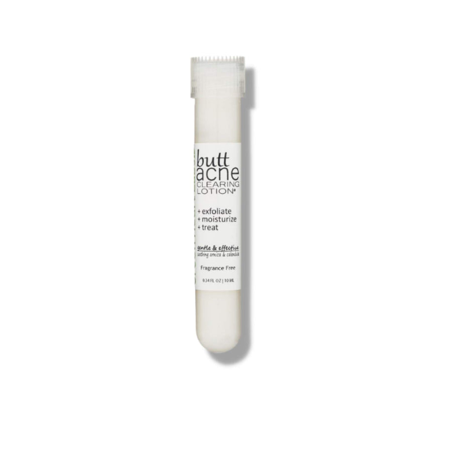 Butt Acne Clearing Lotion for back, buttocks, thighs - Clears away acne breakouts and reveals new brighter skin