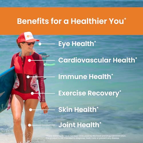 Nutrex Hawaii Vegan BioAstin Hawaiian Astaxanthin - 12m