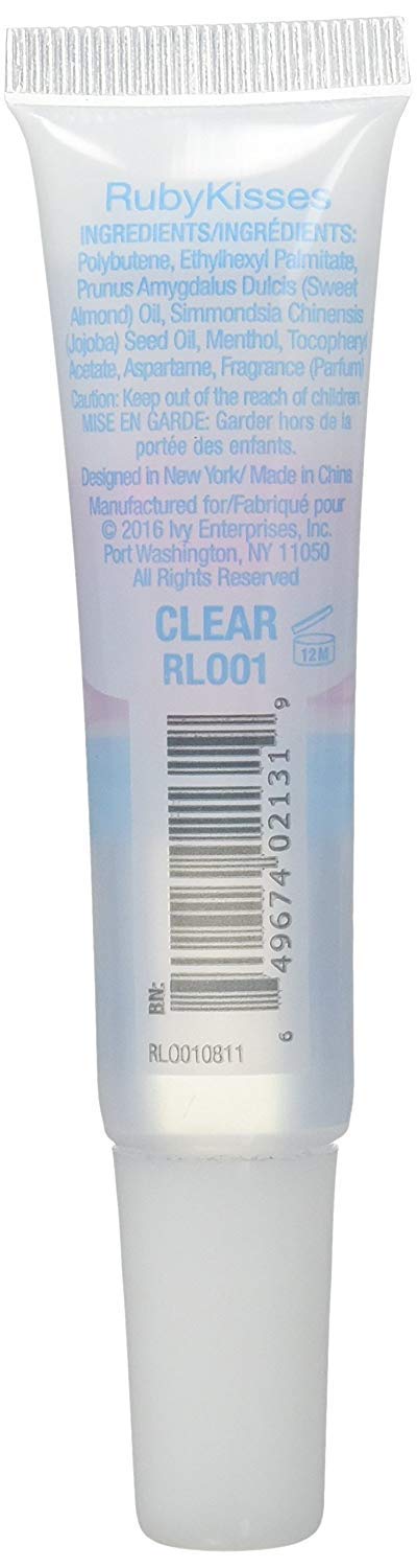 ruby kisses Hydrating lip oil treatment gloss CLEAR (RL001) 0.34oz