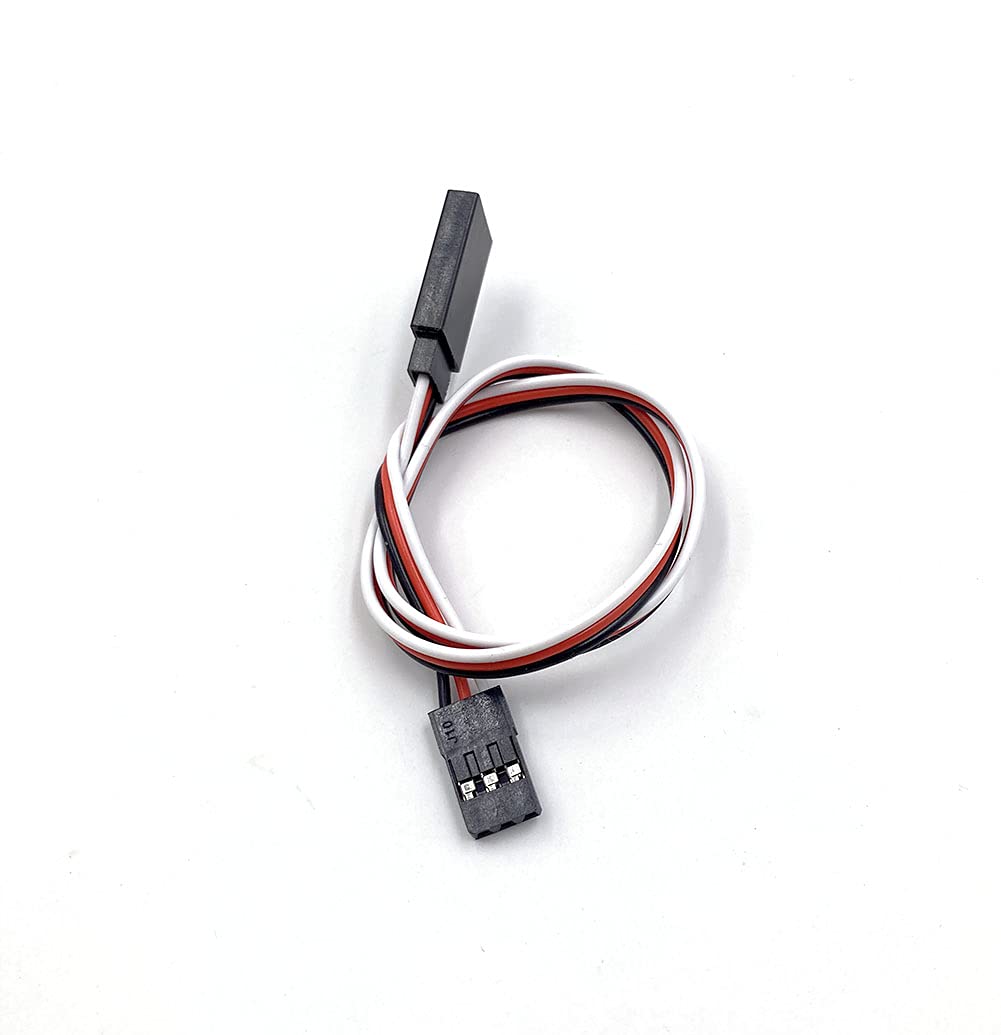300mm Remote Control Servo Extension Cord Cable Male to Female Servo Extension Lead Wire Cable for RC JR Futaba RC Car or Airplane