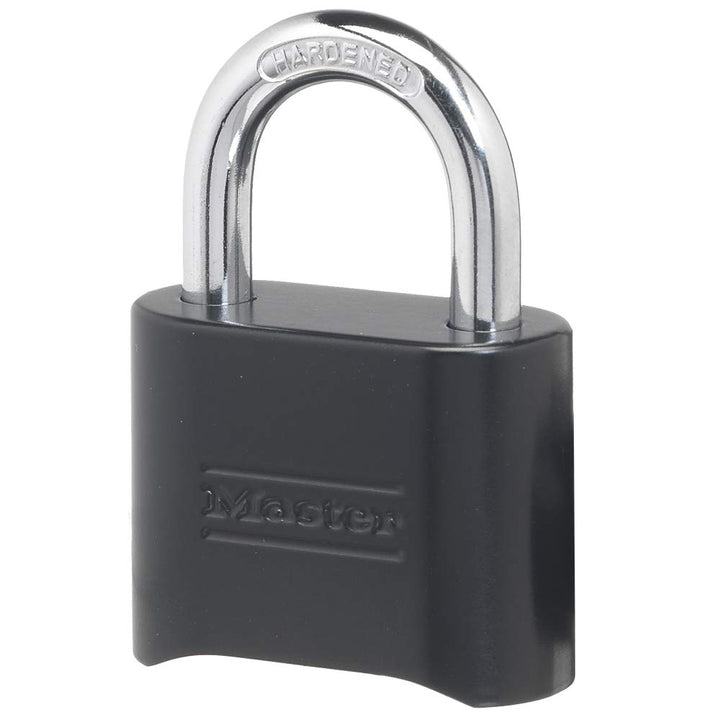 178D Set Your Own Combination Lock, 1 Pack, Black