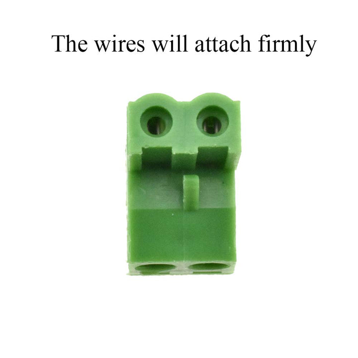 Hahiyo PCB Screw Male Female 300V 10A Terminal Block Mo
