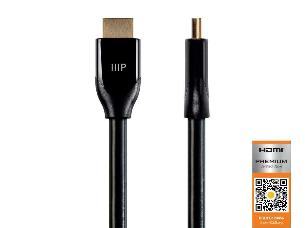 Monoprice Certified Premium HDMI Cable - 4K@60Hz, HDR, 