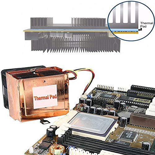 AIYUNNI Thermal Pad, 100x100x0.5mm Highly Efficient The
