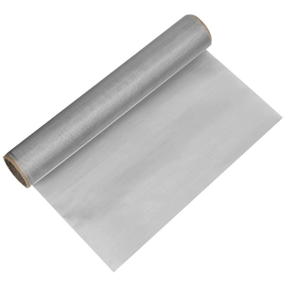 304 Stainless Steel Woven Wire 200 Mesh - 12X 40 Filter Screen Sheet Filtration Cloth