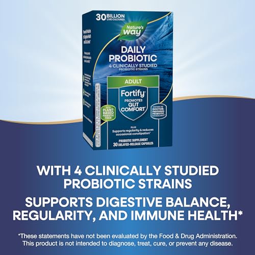 Nature&#39;s Way Fortify Daily Probiotic + Prebioti