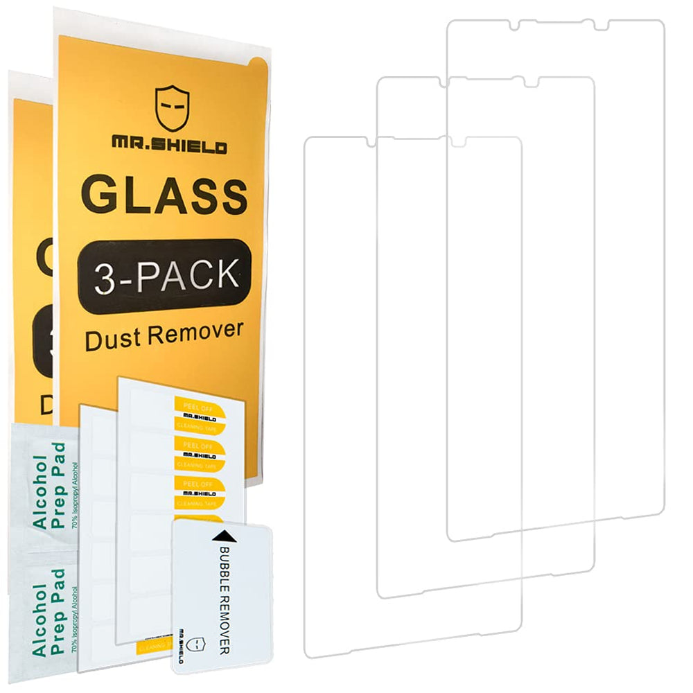 [3-Pack] Designed For Sony Xperia 1 III [Tempered Glass] [Japan Glass with 9H Hardness] Screen Protector with Lifetime Replacement
