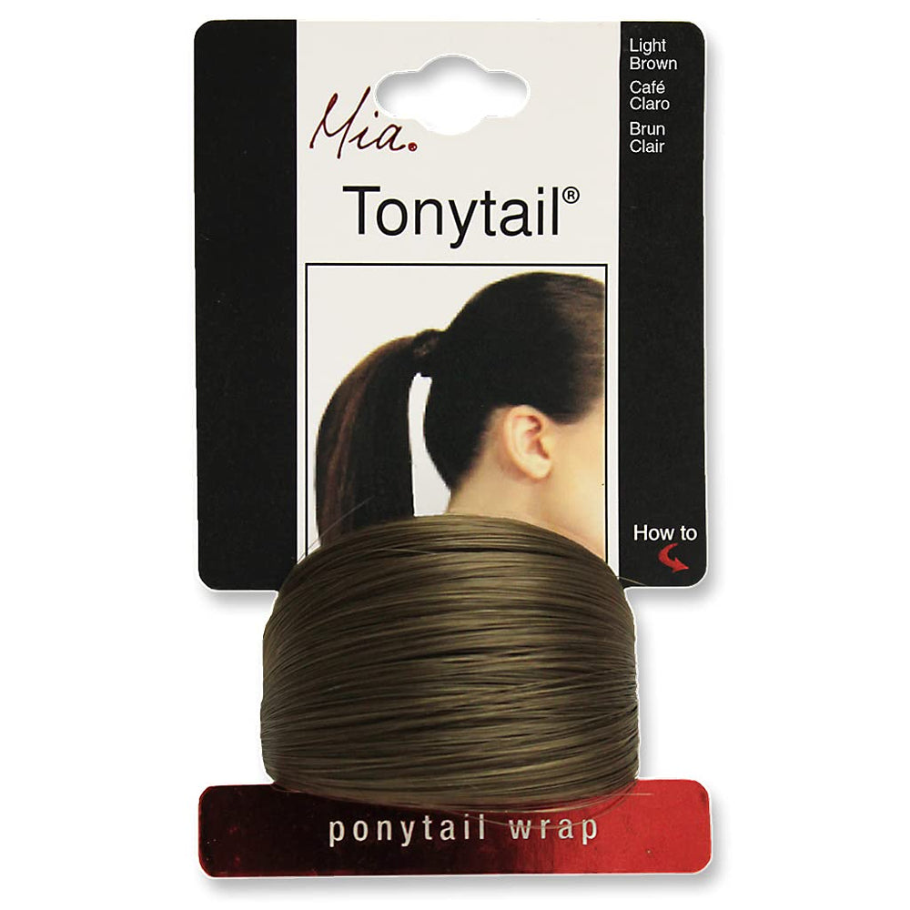 Beauty Tonytail Wrap, Light Brown, 0.05 Ounce