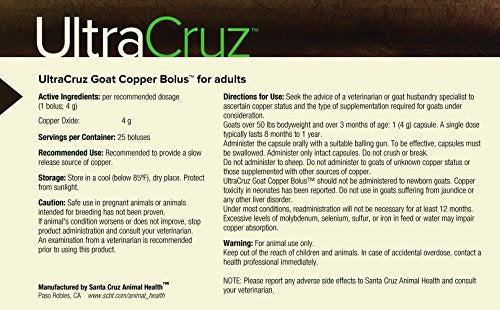 UltraCruz - sc-363568 Goat Copper Bolus Supplement for 
