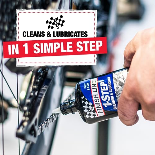 1-Step Bicycle Chain Cleaner & Lubricant 4oz Squeeze Bottle