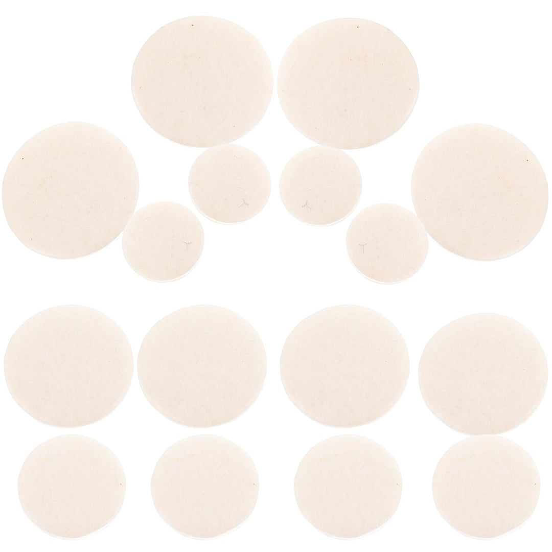 ROSENICE 17pcs Clarinet Pads Bb Clarinet Woodwind Instr