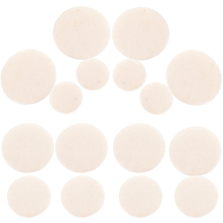 ROSENICE 17pcs Clarinet Pads Bb Clarinet Woodwind Instr