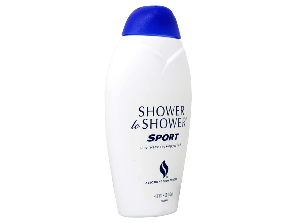 SHOWER TO SHOWER Body Powder Sport 8 oz