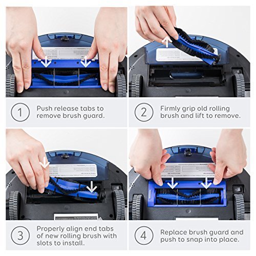 Replacement Rolling Brush, 11S series,15C,15C MAX,25C,30,30C,30C MAX, 35C, 25C Max, G30,G30 Edge, G30 Hybrid, G30 Verge, G20, G20 Hybrid, G35, G35+, G30 SES series, G40 series Accessory