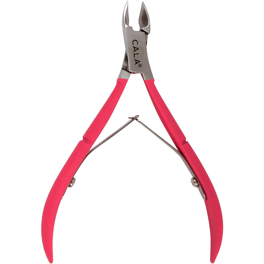 Soft touch coral cuticle nipper