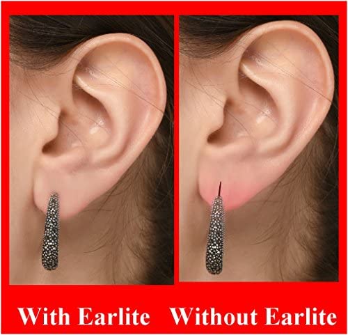 EarLite 180 (60 Ea X 3 Packs) Invisible Earring Ear Sup