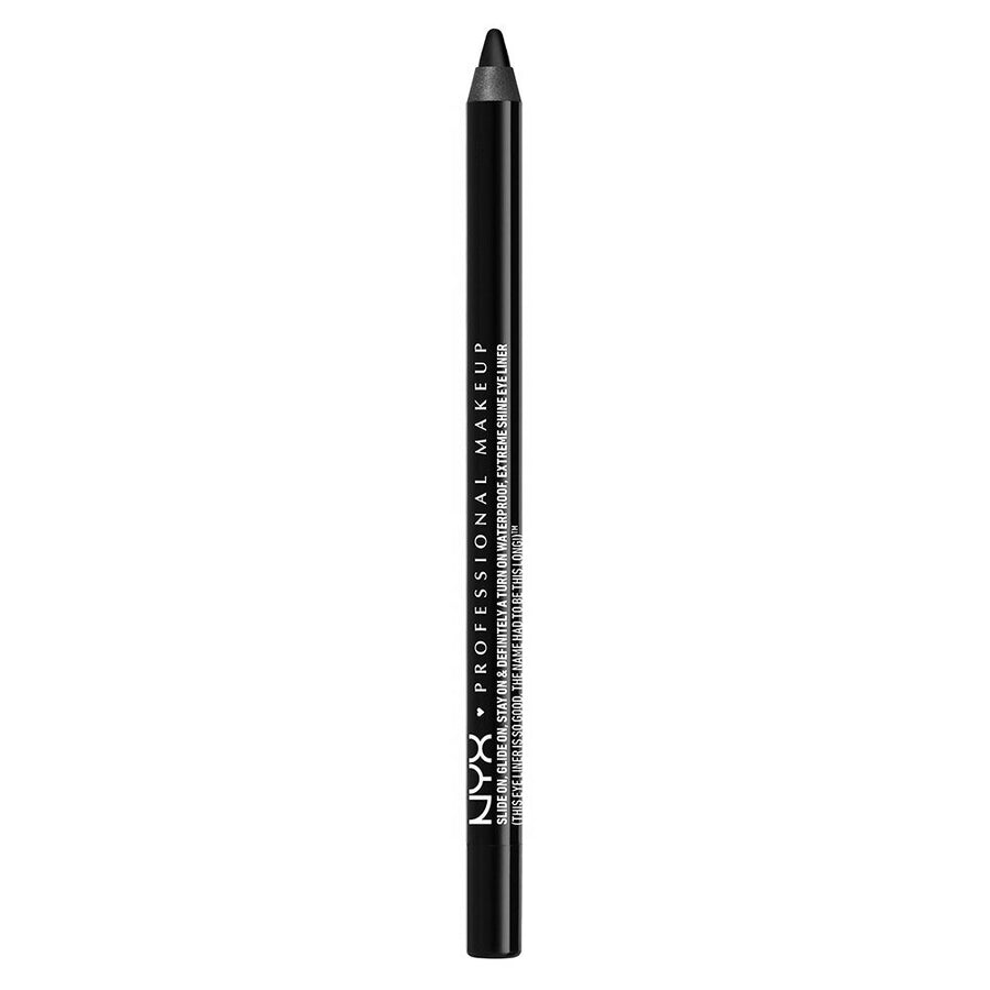 Slide On Pencil, Waterproof Eyeliner Pencil - Jet Black